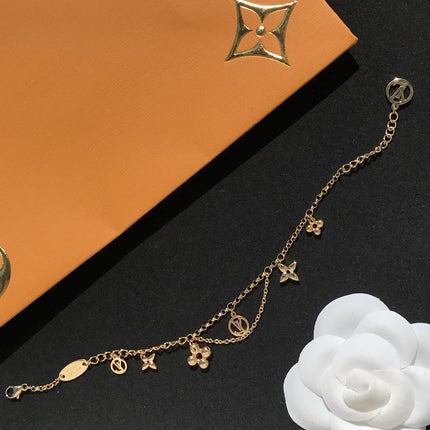 BLOOMING PINK GOLD MOP BRACELET