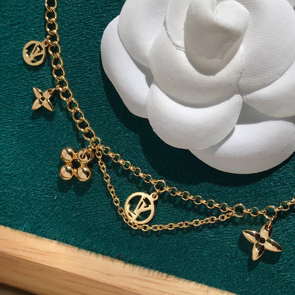 BLOOMING PINK GOLD MOP BRACELET