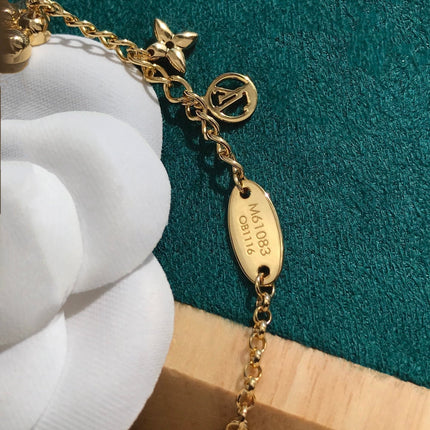 BLOOMING PINK GOLD MOP BRACELET