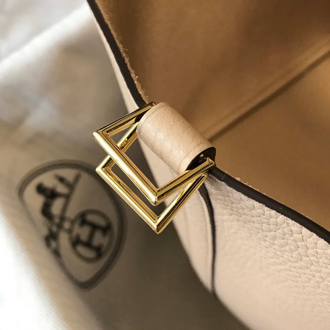 picotin lock 18 light beige togo ghw