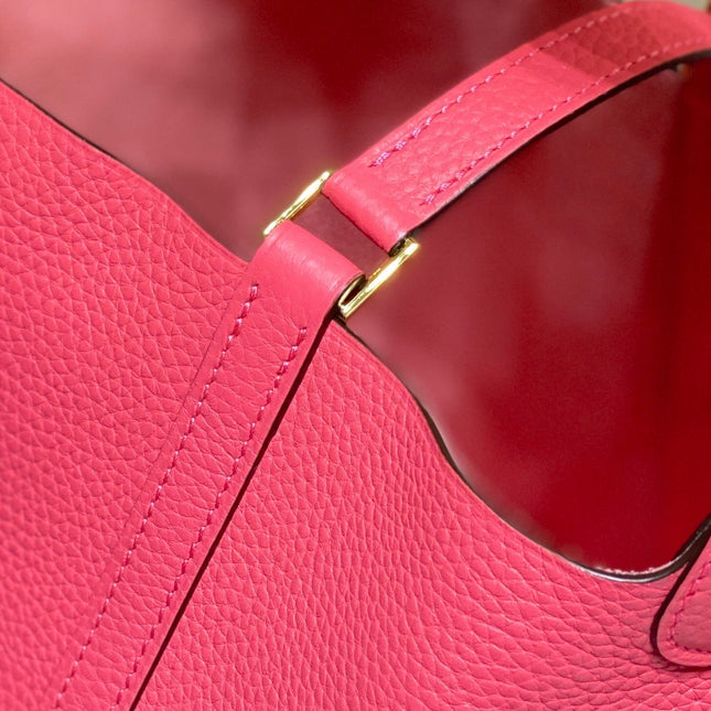 picotin lock 22 hot pink togo ghw