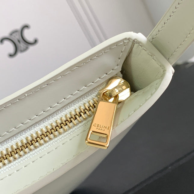 CROQUE 18 GLOSSY CALFSKIN WHITE