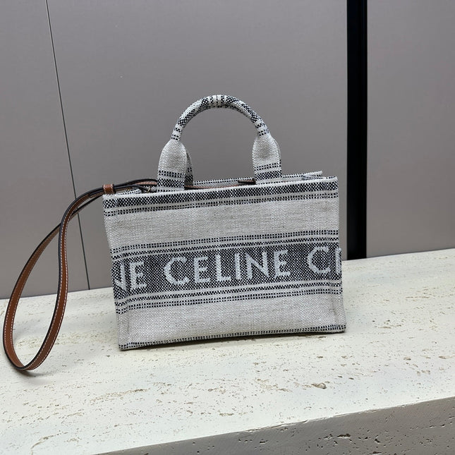 CABAS THAIS 26 CALFSKIN  GREY