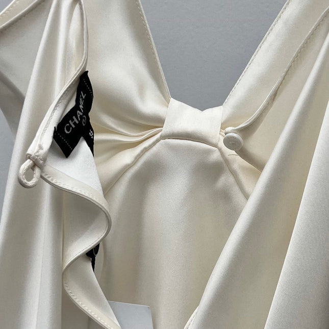 CHANEL 25S SATIN CAMISOLE TOP 631