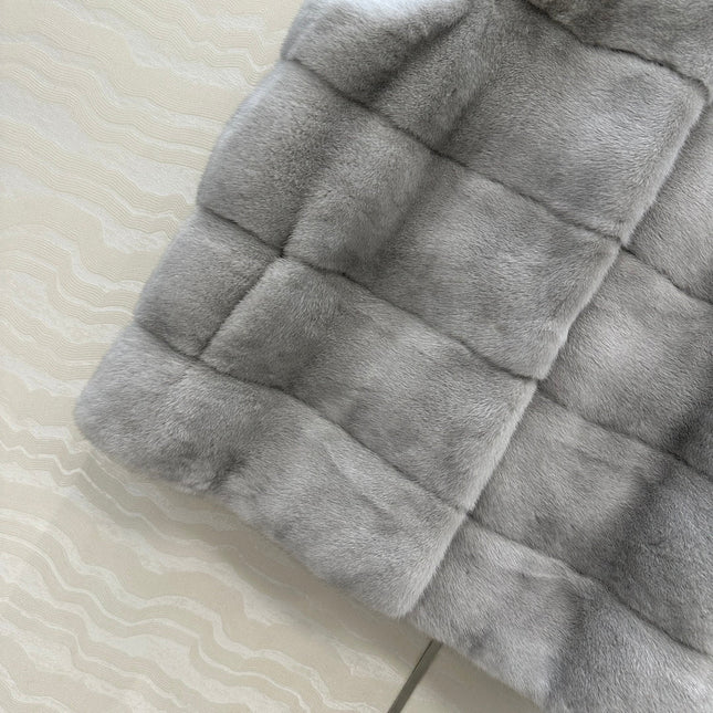 DIOR 25S SLEEVELESS MINK VEST 582