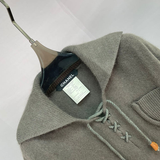 CHANEL 25S COLLARED SWEATER 595
