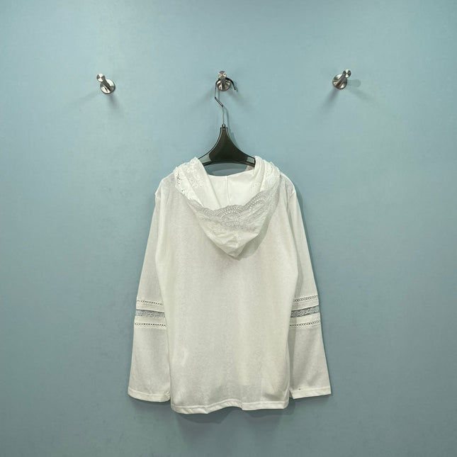 26S HOODED LONG SLEEVE TOP 1531