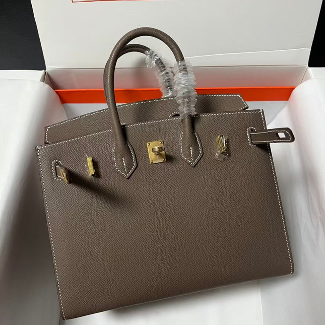HM BIRKIN 30CM ETOUPE BROWN TOGO LEATHER GOLD HARDWARE