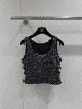 CC 25 Flower Vest Polyester Fiber