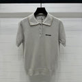 MIUMIU SHORT-SLEEVE KNIT POLO 269487