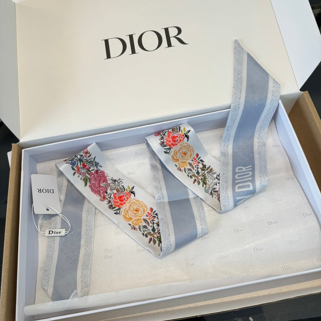 DIOR 26S SCARF 100CM IN SILK 280951