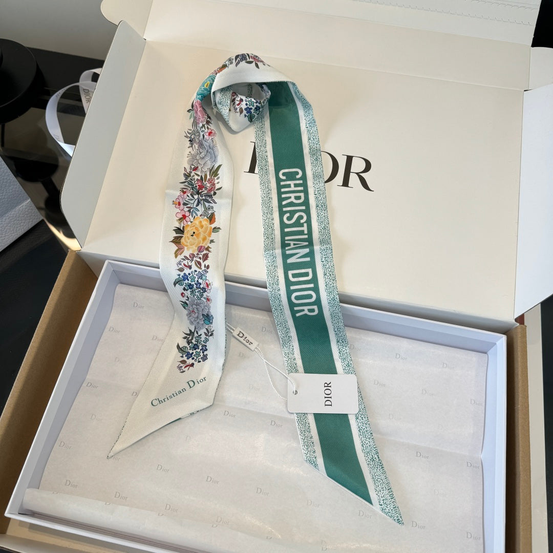 DIOR 26S SCARF 100CM IN SILK 280952