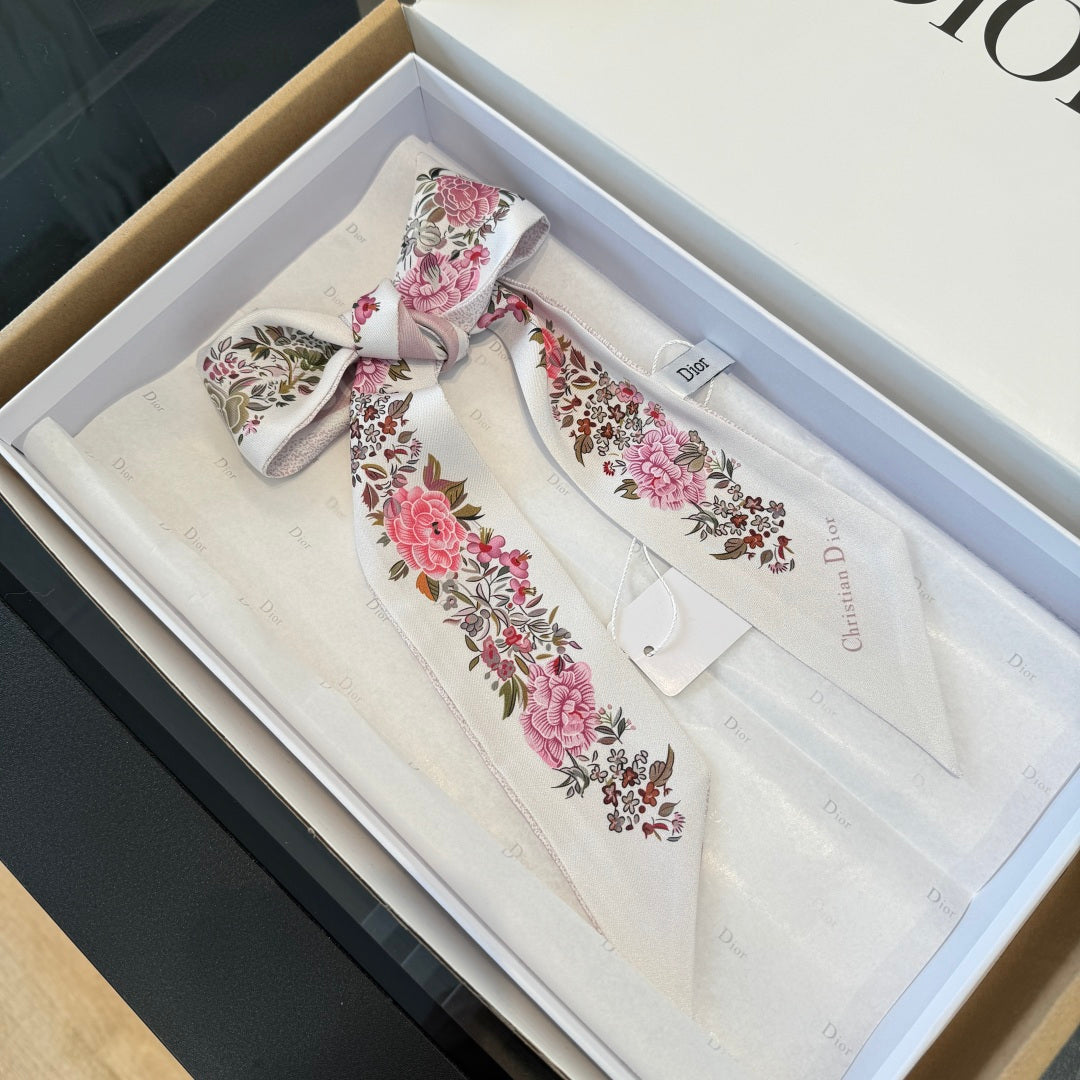 DIOR 26S SCARF 100CM IN SILK 280955
