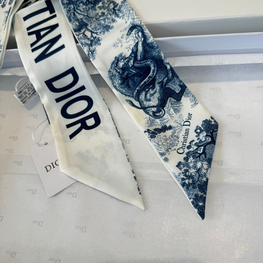 DIOR 26S SCARF 105CM IN SILK 303999