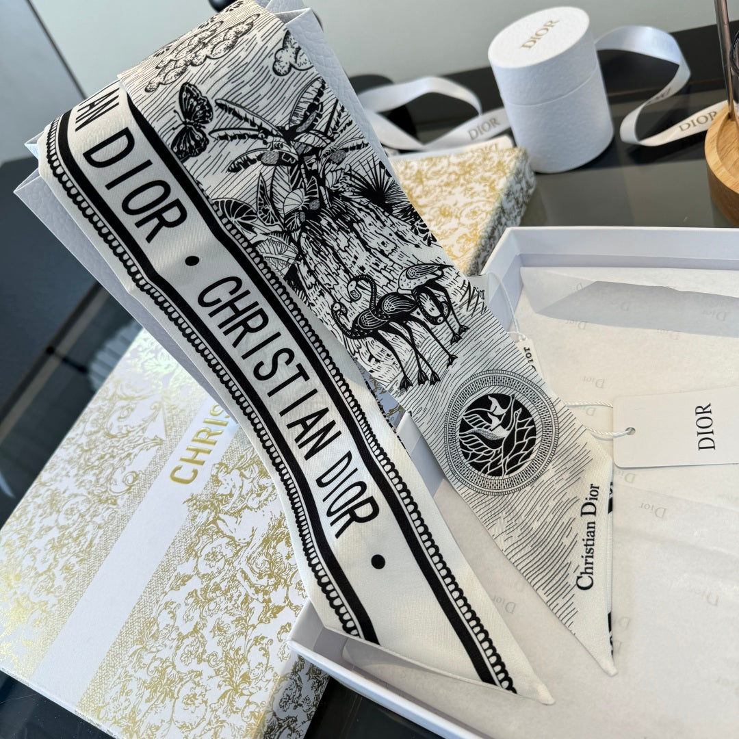 DIOR 26S SCARF 105CM IN SILK 304002