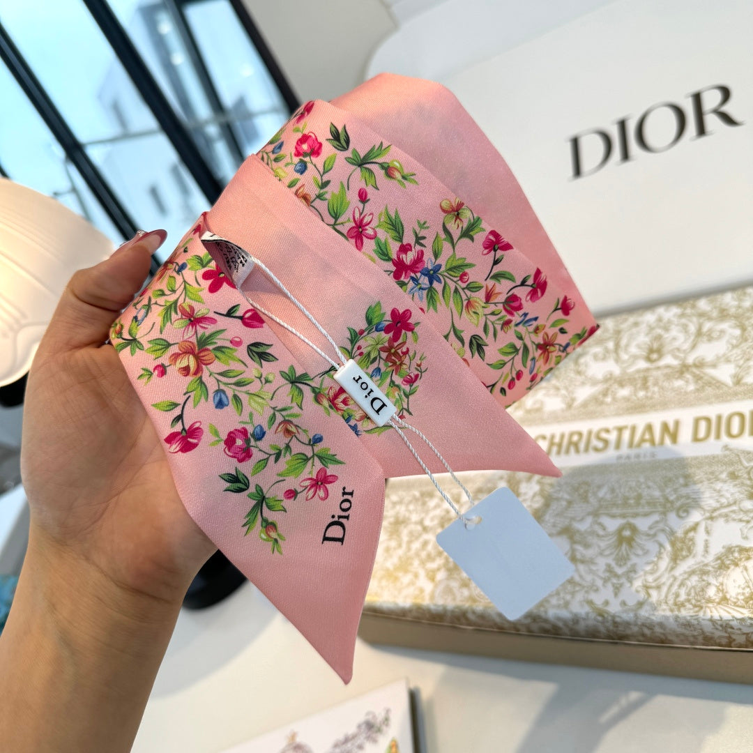 DIOR 26S SCARF 100CM IN SILK 304028