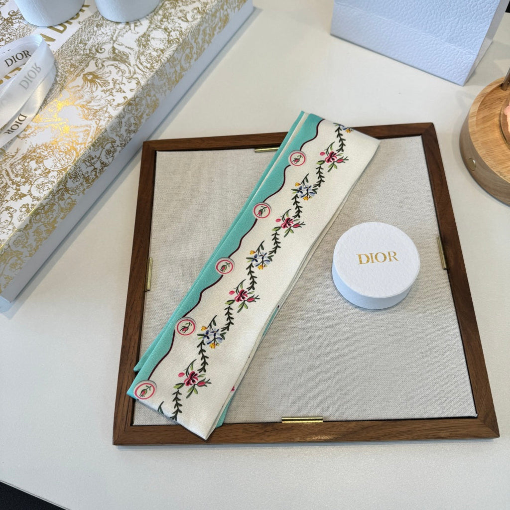 DIOR 26S SCARF 100CM IN SILK 280935