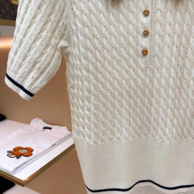 THOM 26S SHORT SLEEVE POLO KNIT TOP STYLE 237