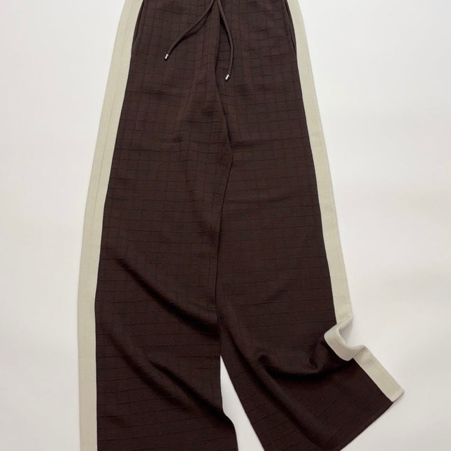 HERMES 25S STRAIGHT-LEG KNIT PANTS 194