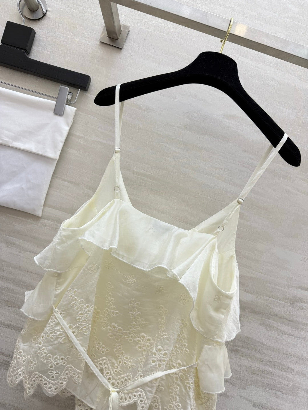 CHANEL 26S RUFFLE CAMI TOP 1471