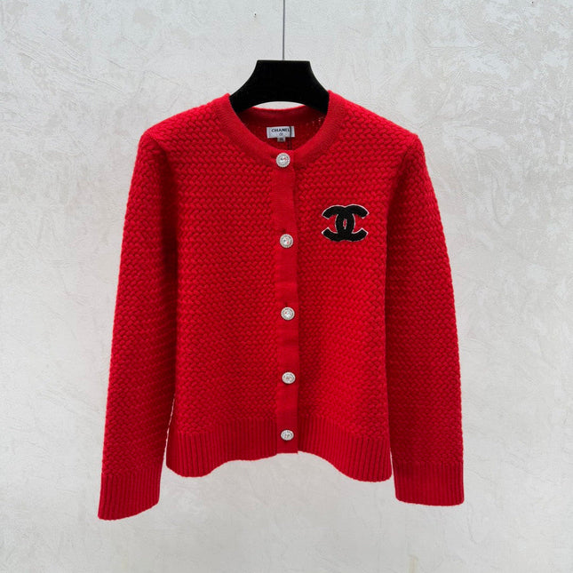 CHANEL 25S ROUND-NECK CARDIGAN 520