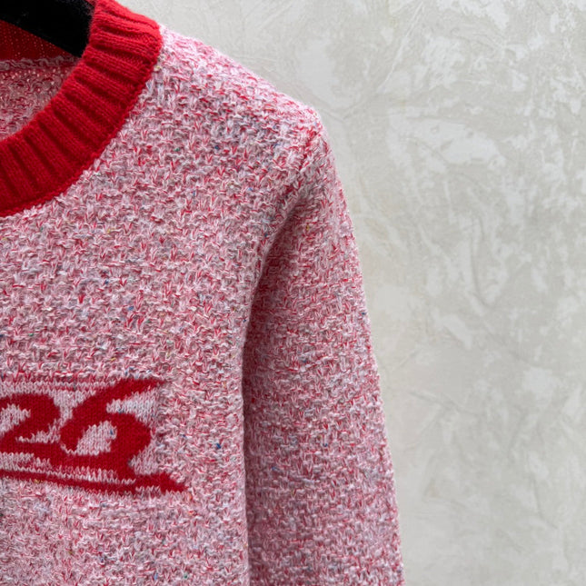 CHANEL 25S LONG-SLEEVE ROUND-NECK SWEATER 514
