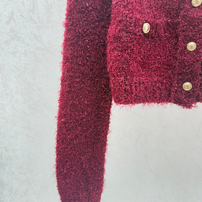 CHANEL 25S ROUND-NECK CARDIGAN 510