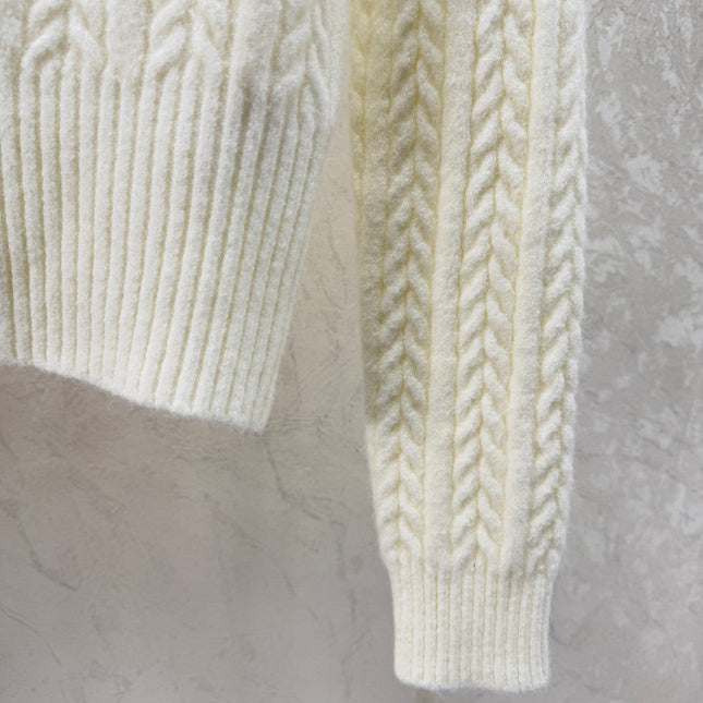 CHANEL 25S FUR-COLLAR CARDIGAN 516