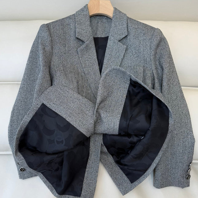 CHANEL 25S LONG BLAZER COAT 492