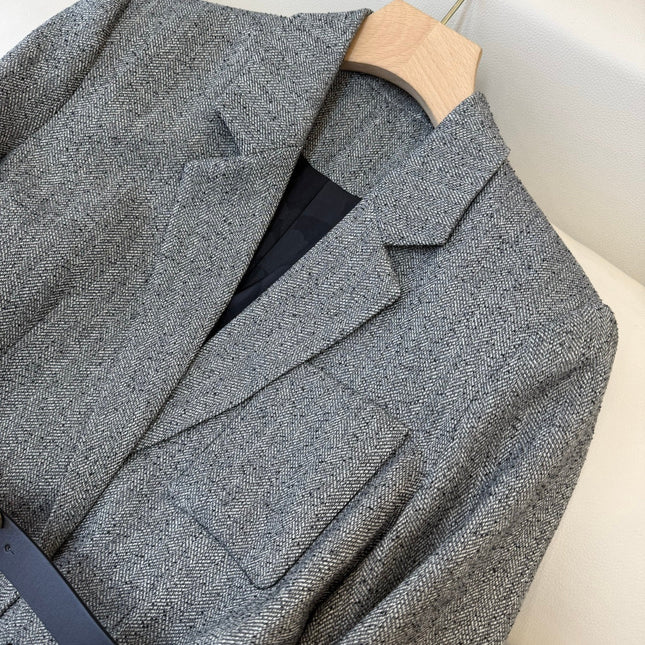 CHANEL 25S LONG BLAZER COAT 492