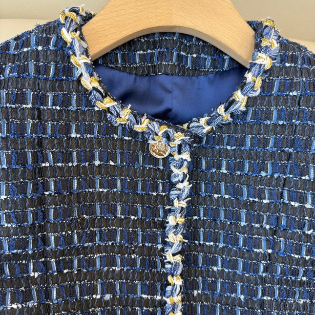 CHANEL 25S TWEED SLEEVELESS VEST 491