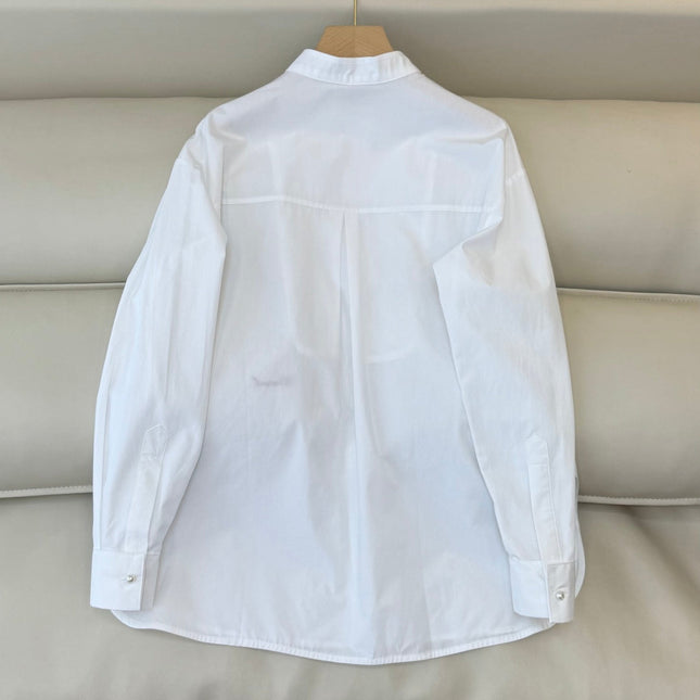 CHANEL 25S LONG-SLEEVE SHIRT 493