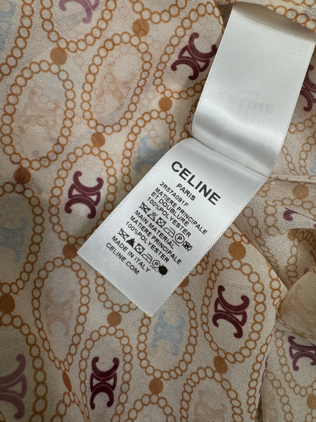 CELINE 26S LOGO PRINT SHIRT 370