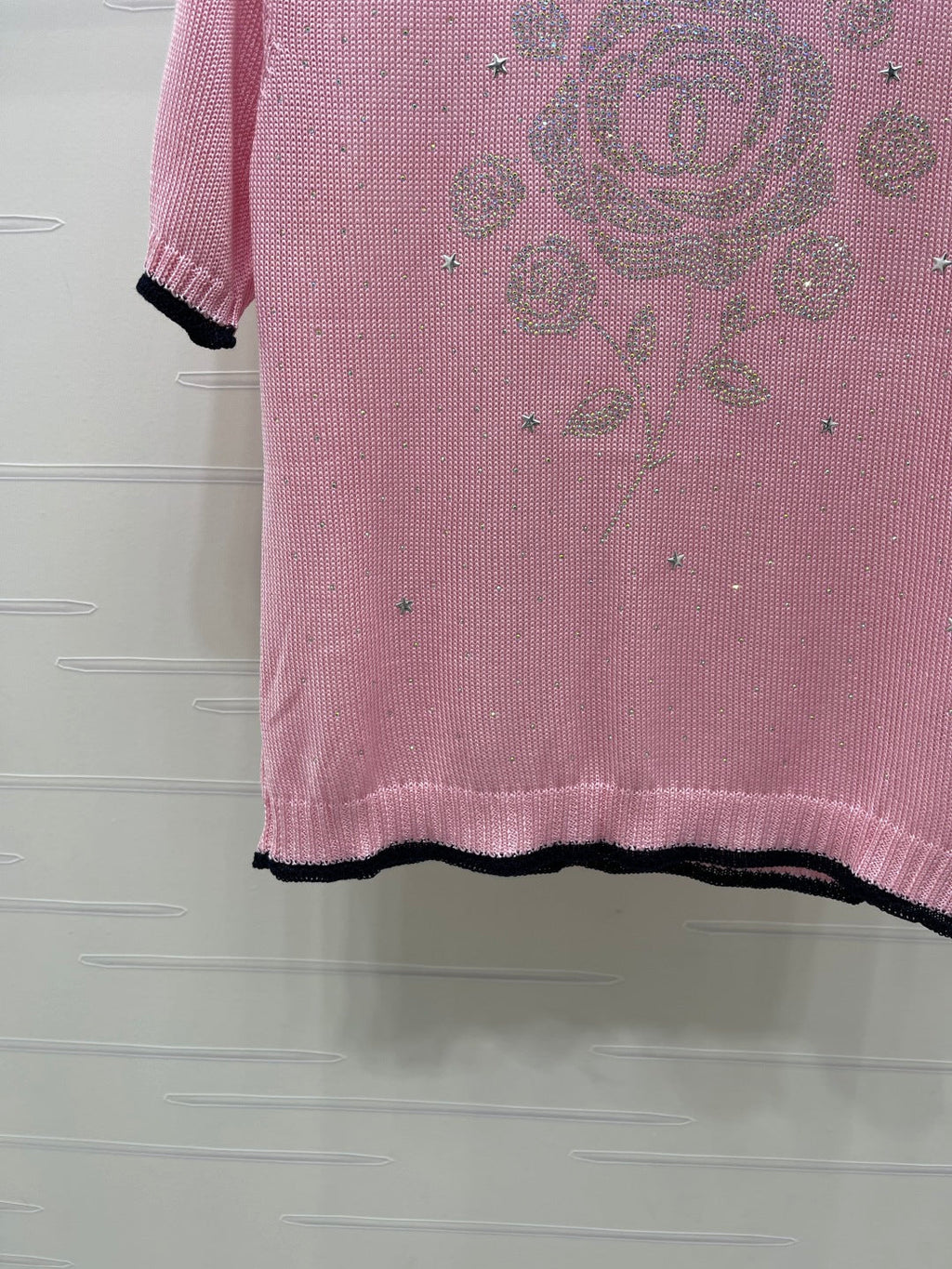 CHANEL 26S SHORT-SLEEVED KNIT SHIRT STYLE 1167