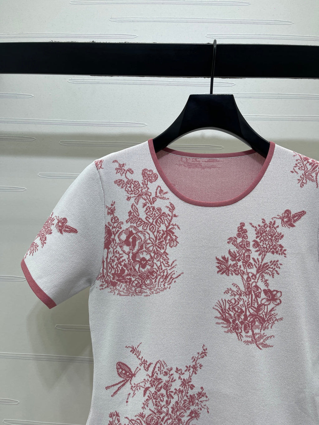 DIOR 26S SHORT-SLEEVE KNIT DRESS 1359