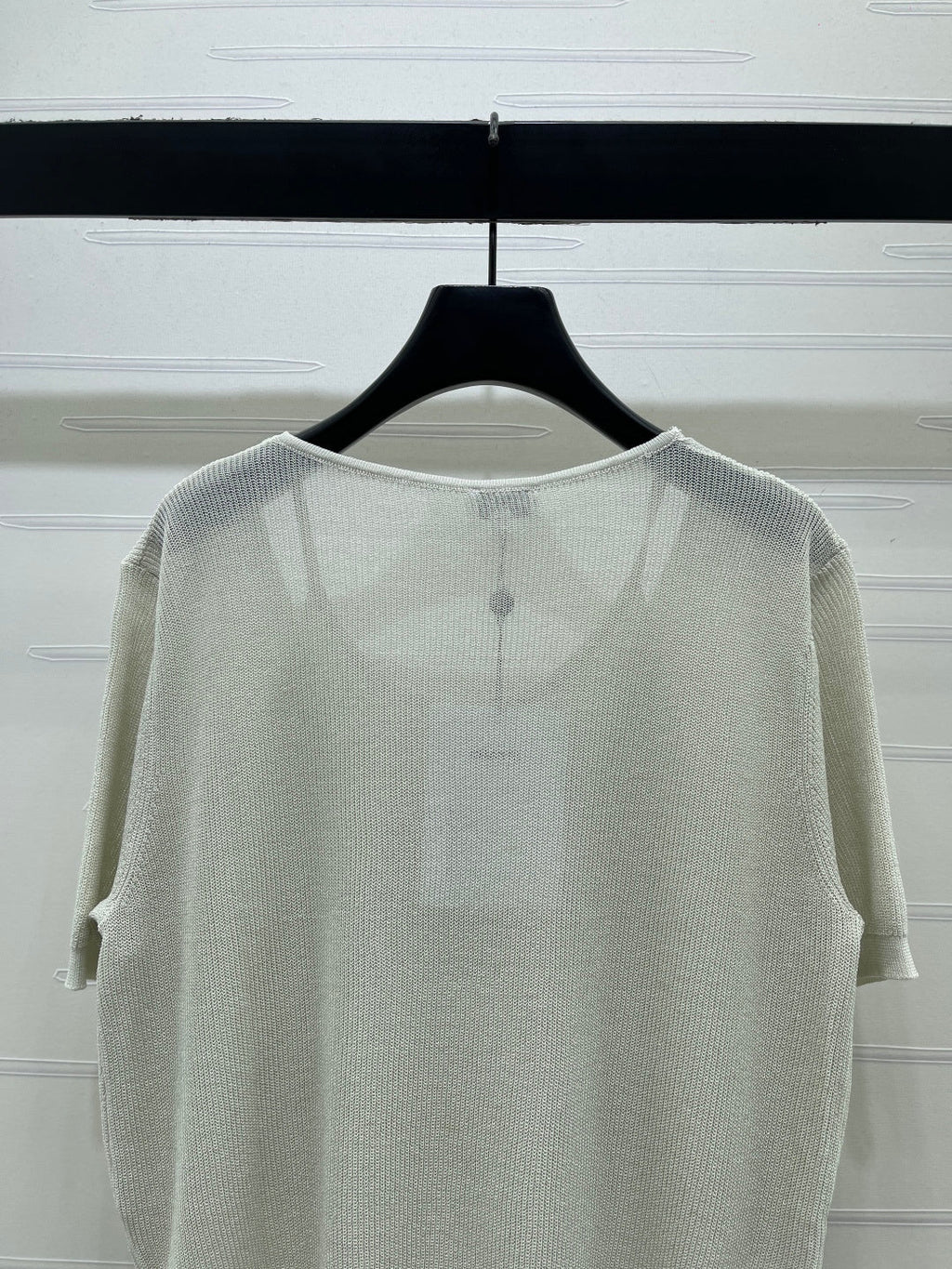 CHANEL 26S SHORT-SLEEVE KNIT TOP 1332