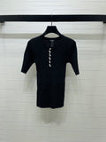 CHANEL 26S SHORT-SLEEVE KNIT TOP 1331