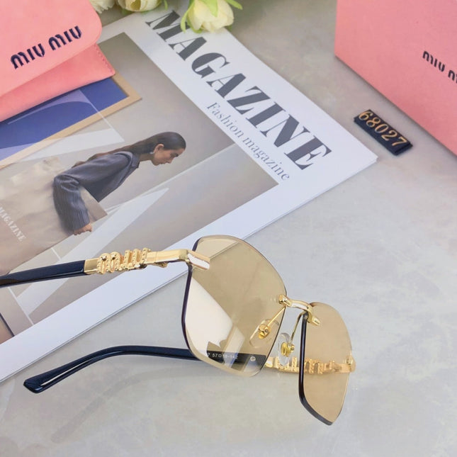 RUNWAY SQUARE SUNGLASSES 503005 IN METAL