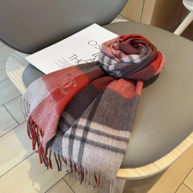 CHANEL 25S SCARF 180 IN CASHMERE 931361