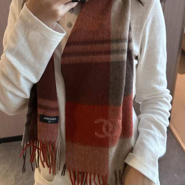 CHANEL 25S SCARF 180 IN CASHMERE 931361