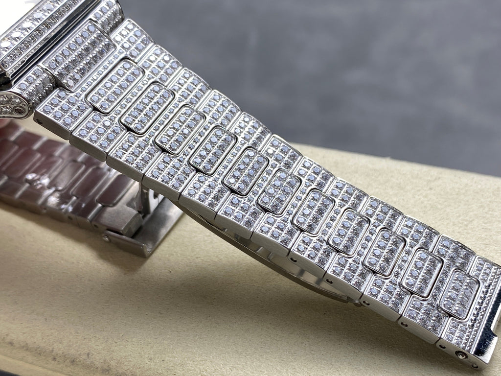 CUBITUS AUTOMATIC ALL STEEL ATTACHED DIAMOND BROWN DIAL