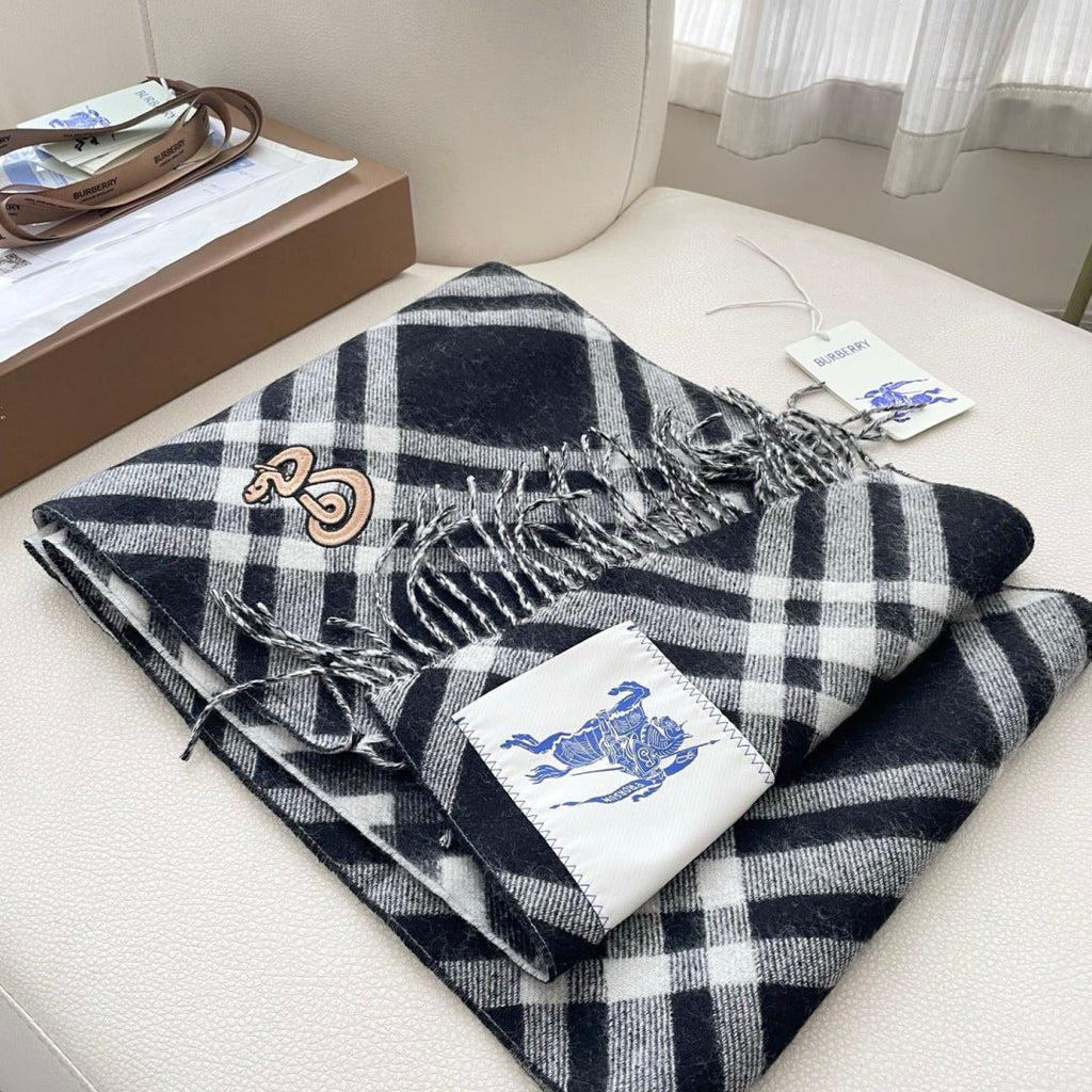 BURBERRY 26S SCARF 168CM IN CASHMERE 159059
