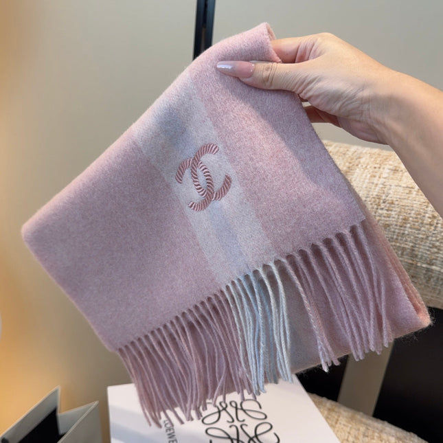 CHANEL 25S SCARF 180 CM IN CASHMERE 942892