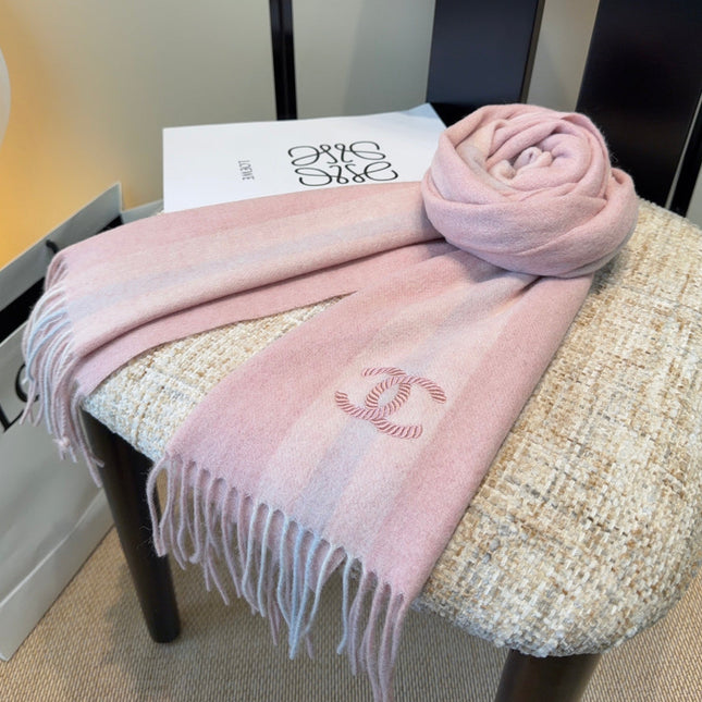 CHANEL 25S SCARF 180 CM IN CASHMERE 942892