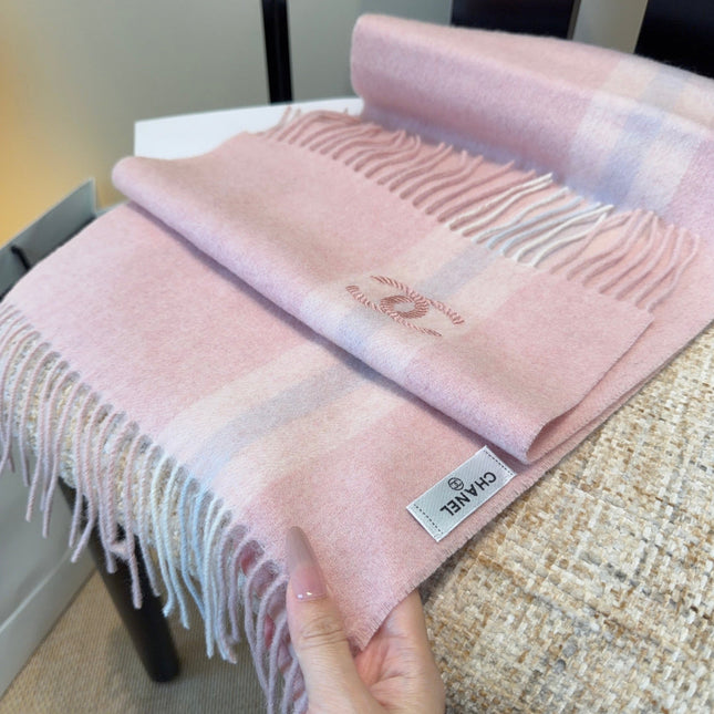 CHANEL 25S SCARF 180 CM IN CASHMERE 942892
