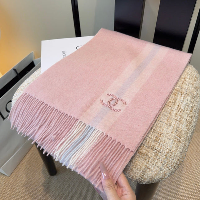 CHANEL 25S SCARF 180 CM IN CASHMERE 942892
