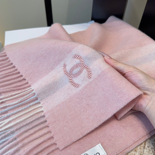 CHANEL 25S SCARF 180 CM IN CASHMERE 942892