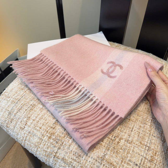 CHANEL 25S SCARF 180 CM IN CASHMERE 942892