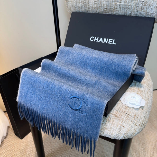CHANEL 25S SCARF 180 IN CASHMERE 989788