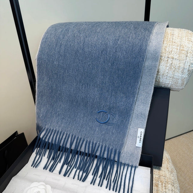 CHANEL 25S SCARF 180 IN CASHMERE 989788